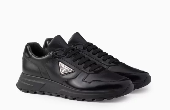 Prada Prax 01 Sneakers Prada Black Leather Sneakers Prada Sport Sneakers Luxury Designer Sneakers