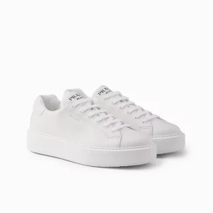 Prada White Leather Sneakers Prada Leather Sneakers Men Prada Luxury Sneakers Designer White Sneakers Men