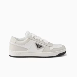 Prada Downtown Sneakers Prada White Leather Sneakers Prada Luxury Sneakers Designer White Sneakers Men