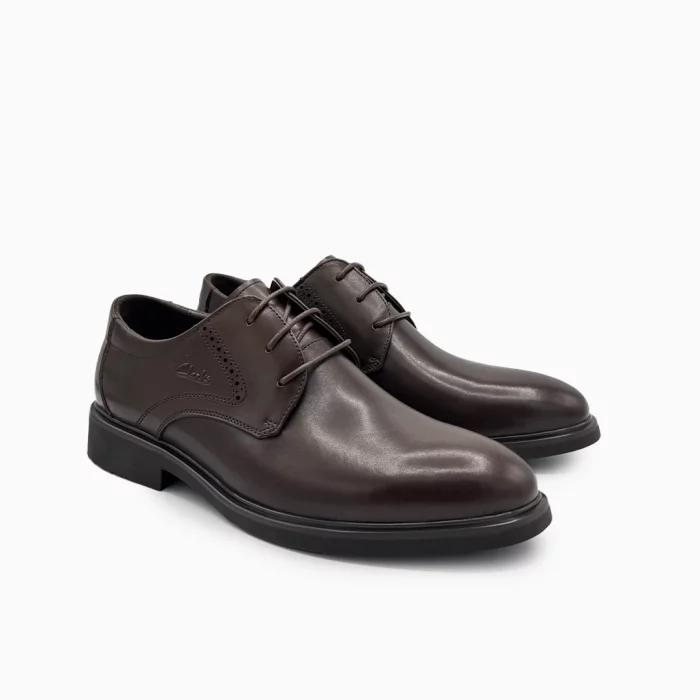 Synthetic Leather Derby
Clarks Brown Smart Shoes
Men’s Derby Formal Shoes
Brown Synthetic Dress Shoes