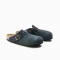 Birkenstock Boston Blue Boston Suede Zinfandel Blue Women’s Boston Suede Leather Birkenstock Blue Clogs Boston Clog Premium Suede