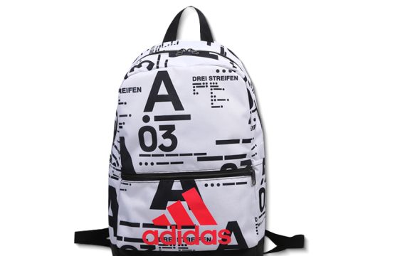 Adidas Classic Badge of Sport Graphics White Backpack