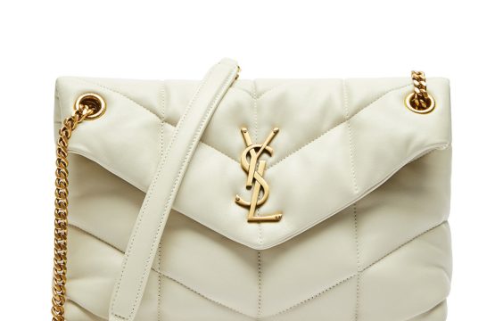Saint Laurent Lou Puffer Leather Shoulder Bag