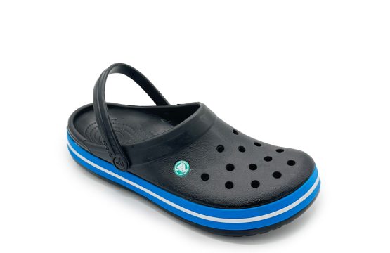 Two-Tone Crocs Clog Crocs Grey Slip On Unisex Grey Blue Crocs Croslite Grey Blue Clogs