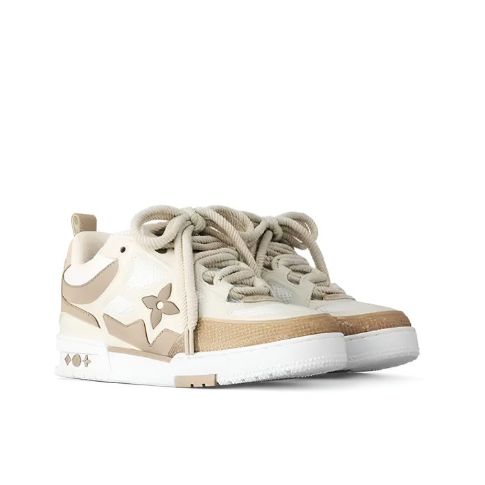 Step into iconic luxury with the Louis Vuitton Leather Monogram Sneakers — crafted from premium leather with signature LV monogram detailing. A bold yet versatile sneaker perfect for elevated streetwear and everyday luxury. Available now at OnlyBrandsJO.