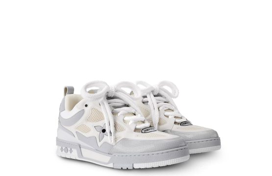 Louis Vuitton Skate Shoes
LV Grey Sneakers
Louis Vuitton Streetwear Sneakers
Luxury Skate Sneakers
Louis Vuitton Casual Footwear