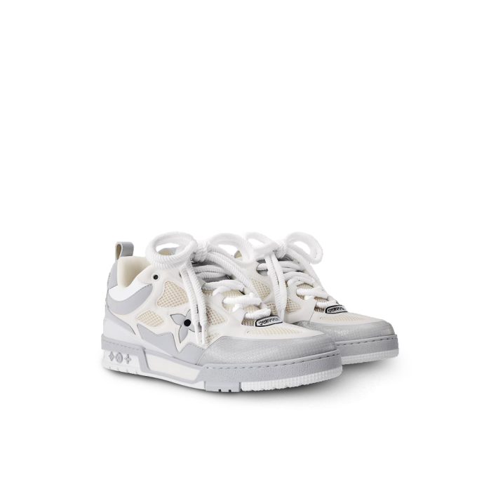 Louis Vuitton Skate Shoes
LV Grey Sneakers
Louis Vuitton Streetwear Sneakers
Luxury Skate Sneakers
Louis Vuitton Casual Footwear