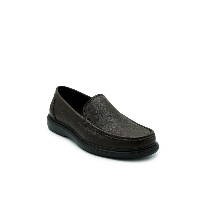 Clarks Bradley Brown Brown Slip-On Clarks Men’s Brown Leather Loafers Clarks Smart Casual Brown Shoes Clarks Brown Office Loafer