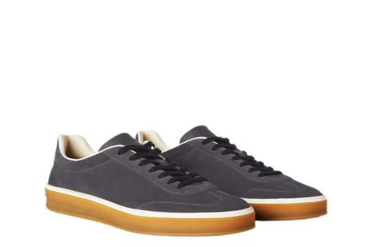 Loro Piana Tennis Walk Sneakers Loro Piana Navy Suede Sneakers Luxury Tennis Sneakers Italian Designer Sneakers Loro Piana Casual Shoes