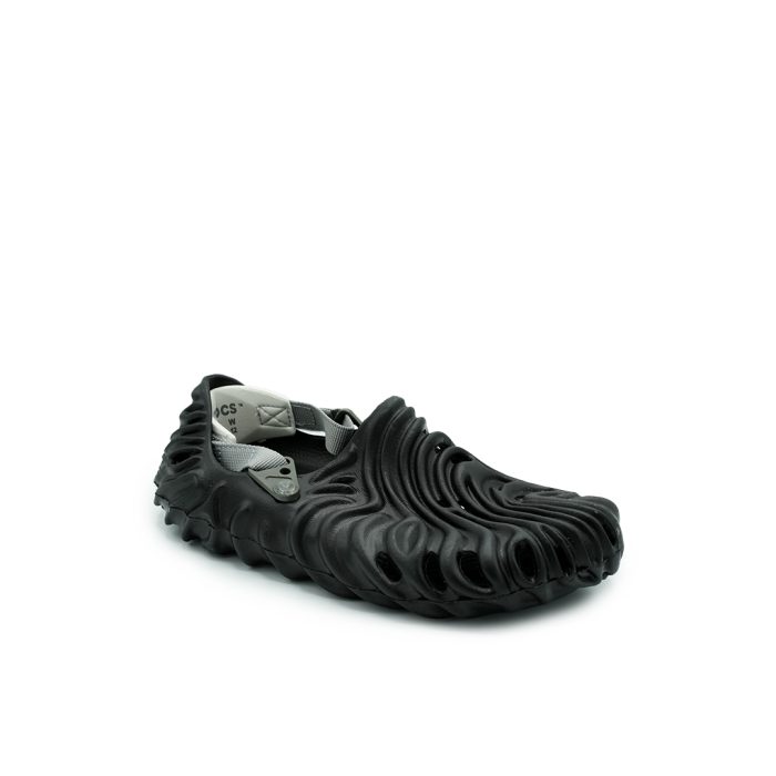 Pollex Black Clogs Crocs Pollex Cucumber Black Designer Crocs Collaboration Crocs Black Streetwear Shoes