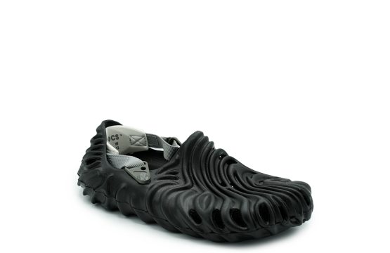 Pollex Black Clogs Crocs Pollex Cucumber Black Designer Crocs Collaboration Crocs Black Streetwear Shoes