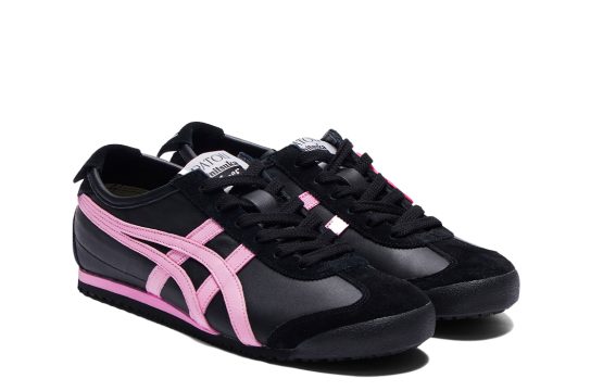 Onitsuka Tiger Mexico 66 in Black and Pink Onitsuka Tiger Mexico 66 Jordan Onitsuka Black Pink sneakers Asics Mexico 66 women’s shoes Onitsuka lifestyle footwear