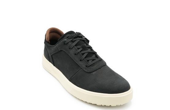 Ecco Hombre Black Ecco Men’s Black Sneakers Zapatillas ECCO Hombre Ecco Sport Shoes Black ECCO Leather Sneakers Men