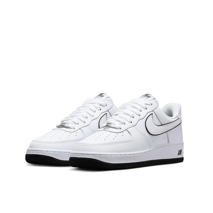 Nike Air Force 1 Jordan Air Force 1 white black sneakers Nike AF1 men shoes Lifestyle Nike sneakers Retro basketball shoes