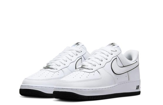 Nike Air Force 1 Jordan Air Force 1 white black sneakers Nike AF1 men shoes Lifestyle Nike sneakers Retro basketball shoes