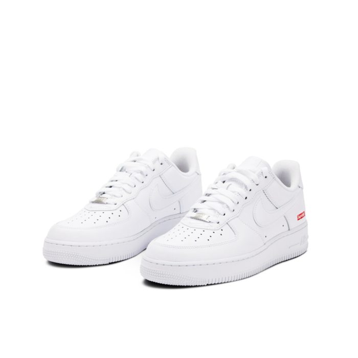 Nike Air Force 1 Supreme Jordan Supreme Box Logo Air Force 1 Air Force 1 White Supreme shoes Nike Supreme collaboration Lifestyle Nike sneakers