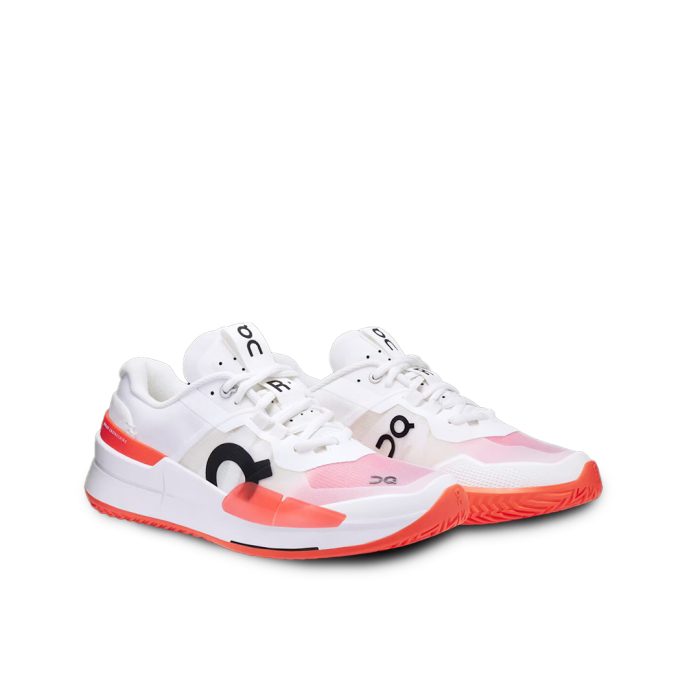 On Roger Pro 2 White Orange Jordan
On Running Federer collaboration
On Running CloudTec tennis shoes
On Running Swiss-engineered sneakers