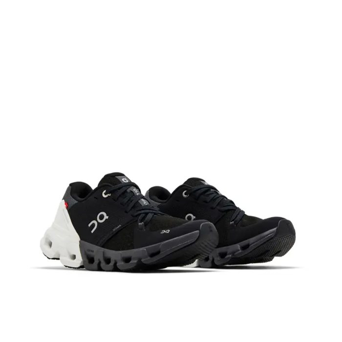 On Cloudflyer 4 On Running Black White Shoes Cloudflyer Stability Shoes On Running Supportive Running Shoes