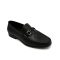 Ferragamo Black Loafers Ferragamo Silver Hardware Loafers Men’s Ferragamo Dress Shoes Luxury Italian Leather Loafers Ferragamo Formal Shoes