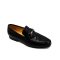 Ferragamo Black Loafers Ferragamo Silver Hardware Loafers Men’s Ferragamo Dress Shoes Luxury Italian Leather Loafers Ferragamo Formal Shoes