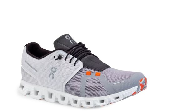 On Cloud 5 Fuse White Jordan On Running Cloud Fuse White shoes On CloudTec performance sneakers On Running lightweight shoes
