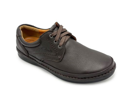 Clarks Casual Shoes Men Clarks Brown Leather Sneakers Clarks Comfortable Daily Shoes Clarks Active Air Technology